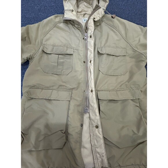 Vintage LL Bean Parka Jacket Coat Outdoor Utility Anorak Jacket Men’s Sz L - Picture 6 of 12